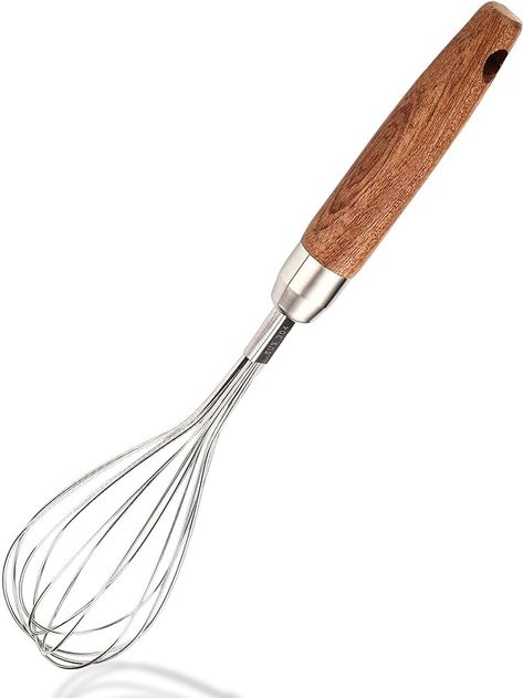 Amazon.com: ESSBES Stainless Steel Wooden Handle Whisk - Home Kitchen Whisk Multi Function Hand Whisk Non Stick Balloon Whisk Easy to Clean Suitable for Home Restaurant Stir Eggs, Cake Batter: Home & Kitchen Kitchen Whisk, Balloon Whisk, Wire Whisk, Wood Eggs, Egg Beaters, Home Restaurant, Non Stick, Kitchen Utensils Gadgets, Utensil Set