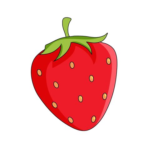 Cartoons Strawberry Cartoon Drawing, Draw A Strawberry, Strawberry Cartoon, Cartoon Strawberry, Cartoon Drawings, To Draw, Step By Step, Drawings, Quick Saves