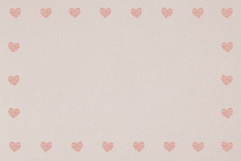 Pink heart patterned frame on a light brown background | free image by rawpixel.com / NingZk V. Powerpoint Cute Background, Slideshow Background Aesthetic Pink, Cute Slides Background, Cute Backgrounds For Youtube, Pink Slide Background, Google Slide Background Aesthetic, Pink Slideshow Background, Pink Google Slides Background, Pink Ppt Background