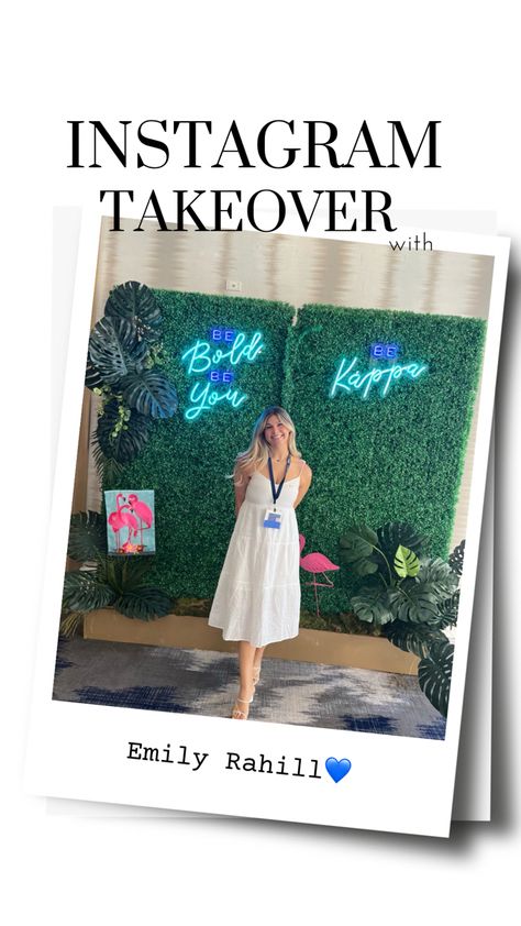 Instagram Takeover Ideas, Sorority Recruitment Decorations, Sorority Canvas Paintings, Sorority Instagram, Recruitment Decorations, Insta Tips, Sorority Canvas, Kappa Kappa Gamma, Sorority Recruitment