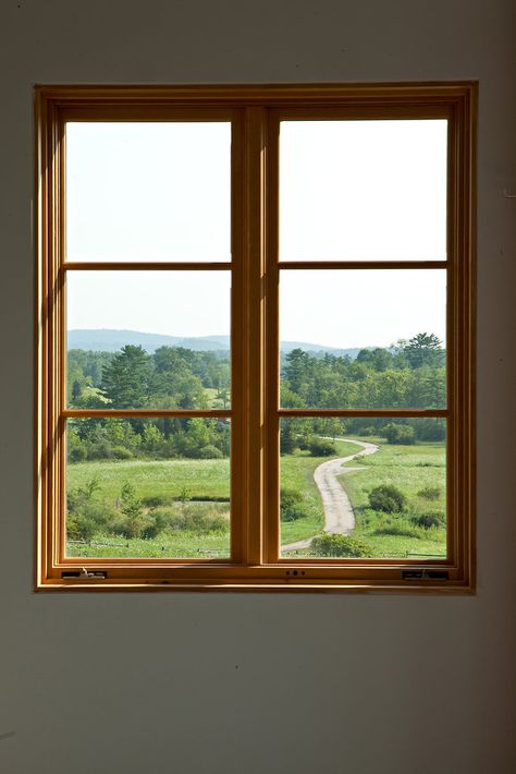 Great view in Connecticut. Photo: Tony Cenicola/The New York Times Picture Window Ideas, Modern Window Design, Grill Designs, Modern Window Grill, Wooden Window Frames, House Slide, Window Grill Design, Window Grill, Modern Window