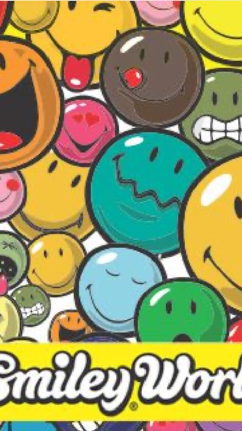 Smiley World, Happy Face, Smiley Face, Smiley, Destiny, Create Yourself, Carnival, Mario Characters, Room Decor