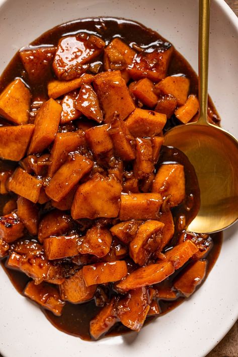 Southern Candied Yams Recipe | Orchids + Sweet Tea Instapot Candied Yams, Southern Candied Yams, Candied Yams Recipe, Candied Yams, Yam Or Sweet Potato, Yams Recipe, Honey Bbq Chicken, Candy Yams, Dried Food