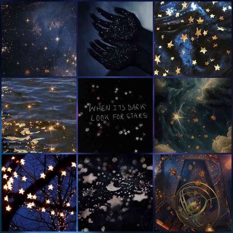 Teal Mood Board Aesthetic, Star Moodboard, Celestial Color Palette, Pretty Moodboards, Space Moodboard, Paranormal Aesthetic, Star Aesthetic, Me Images, Adopt Idea