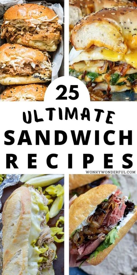 Here are some of THE BEST Sandwiches for lunch or dinner. If you are looking for cold sandwiches, hot cheesy sandwiches or vegetarian sandwiches. . .they are all right here. #sandwichrecipes #lunchrecipes #dinnerrecipes Awesome Sandwich Recipes, Awesome Sandwich Ideas, Gourmet Grilled Sandwiches, Polish Express Sandwich, Best Turkey Club Sandwich, Easy Hot Lunch Recipes, Easy Restaurant Lunch Specials, Bakery Lunch Ideas, Dressing For Sandwiches