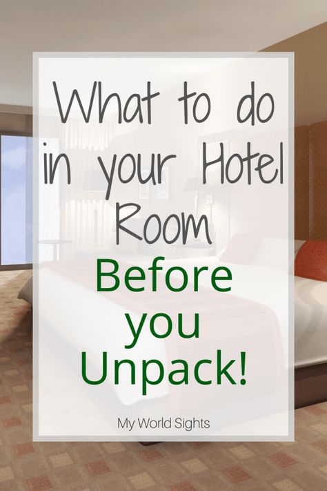 Hotel Room Hacks, Hotel Safety, Hotel Hacks, Room Checklist, Hotel Cleaning, Travel Life Hacks, Hotel Stay, Travel Checklist, Packing List For Travel