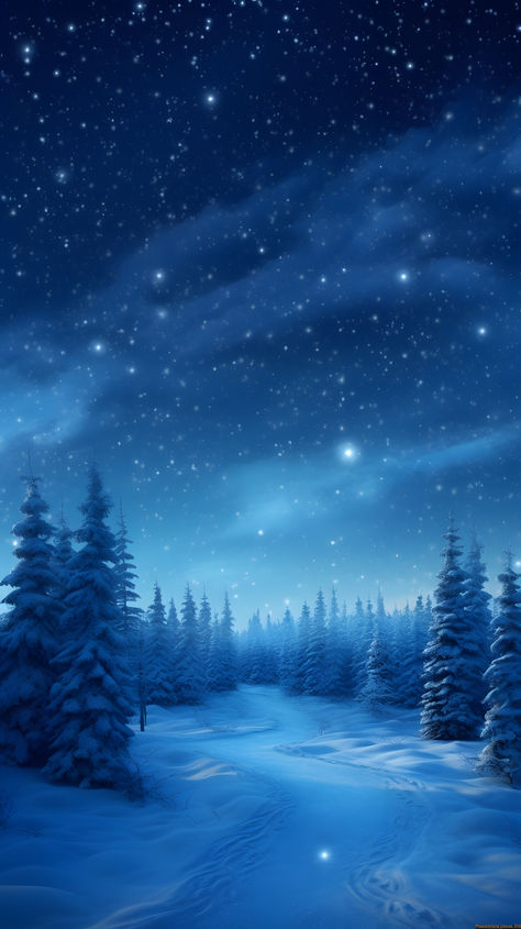 Captivating snowscape wallpapers showcasing winter's palette. Snowy Night Aesthetic, Winter Night Aesthetic, Snowy Castle, Winter Night Sky, Winter Wonderland Background, Dreamy Forest, Snowy Background, Castle Background, Snowy Night