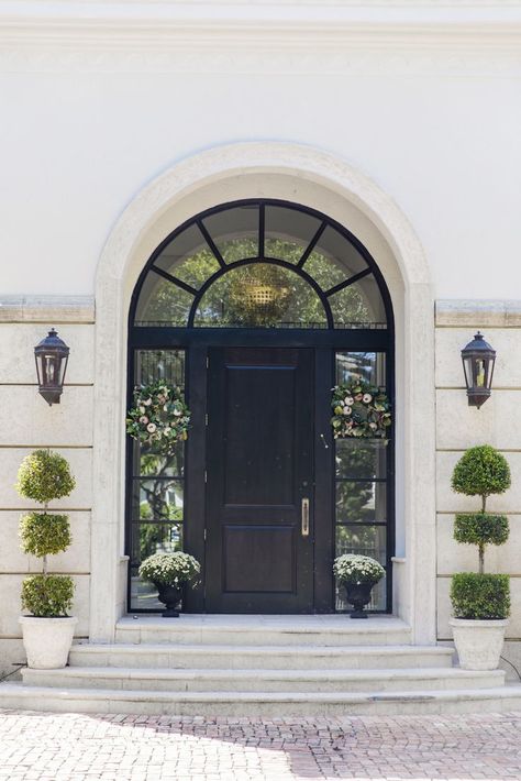 Modern entrance door