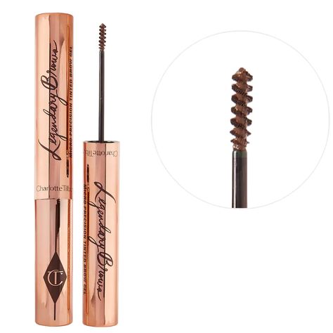 Legendary Brows Tinted Eyebrow Gel - Charlotte Tilbury | Sephora Tinted Eyebrow Gel, Tinted Brow Gel, Charlotte Tilbury Makeup, Hair Tint, Brow Serum, Sephora Beauty, Natural Brows, Brow Tinting, Eyebrow Gel