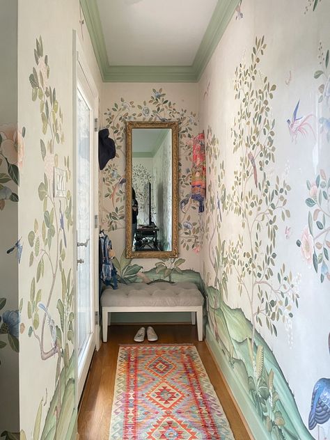 Wallpaper Trends for 2024 • Milton & King Chinoiserie Wallpaper Bedroom, Fromental Wallpaper, Chinoiserie Wallpaper Panels, Gracie Wallpaper, King Wallpaper, Chinoiserie Room, De Gournay Wallpaper, Chinese Wallpaper, Chinese Interior