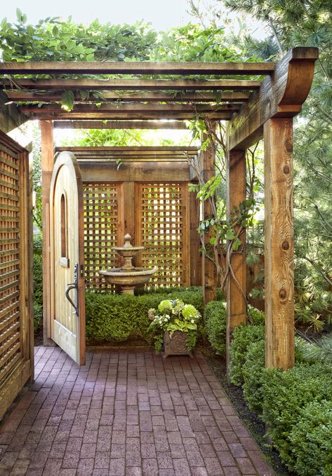 8 Lessons on Stretching a Small Yard - This Old House Backyard Ideas For Small Yards, Garden Design Layout, This Old House, Backyard Garden Design, Small Yard, Small Backyard Patio, Pergola Patio, Small Backyard Design, Garden Structures