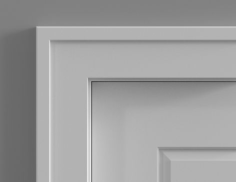 C644.25 - InteriorWorx Moulding Door And Window Moulding Ideas, Interior Door Molding, Door Casing Trim, Modern Door Frame Molding, Transitional Door Trim, Simple Interior Trim, Door Trim Styles Interior, Window Moulding, Modern Trim Ideas