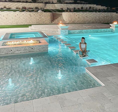 Luxury Pools Backyard, Dream Backyard Pool, Pools Backyard Inground, Dream Life House, Luxury Pools, Backyard Pool Landscaping, Dream Pools, Backyard Pool Designs, Have Inspiration