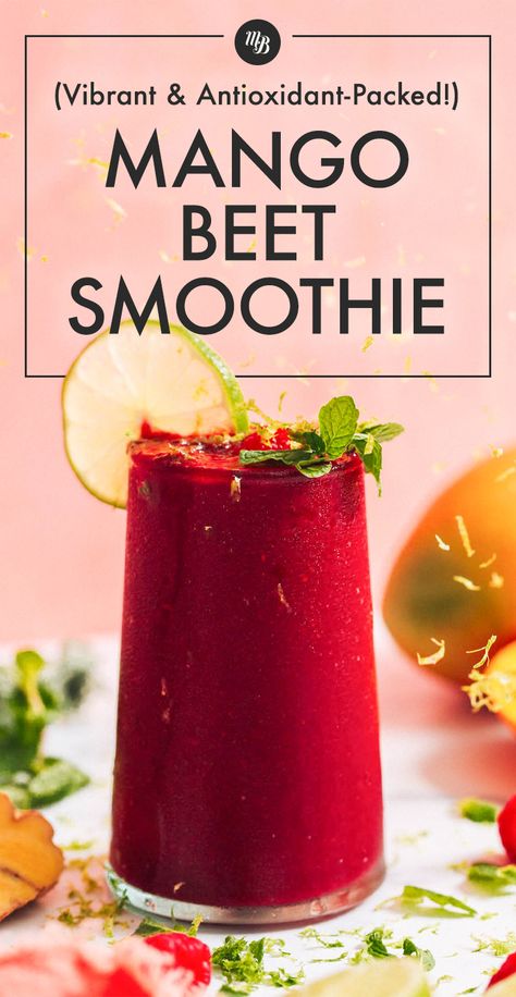 Beets Smoothie Recipes, Plant Based Smoothies, Veggie Smoothies, Beet Smoothie, Smoothies Recipes, Smoothie Packs, Smoothie Prep, Plant Based Breakfast, Sweet Tart