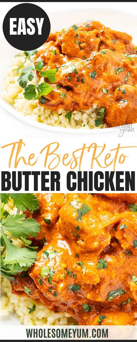 Keto Indian Food, Keto Butter Chicken, Indian Feast, Butter Chicken Recipe Indian, Butter Chicken Sauce, Butter Chicken Recipe Easy, Chicken Sauce Recipes, Make Butter, Easy Butter