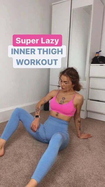 Inner Tights Exercise, Lazy Girl Workout, Thigh Workouts, Thigh Workout, Thighs Exercises, Inner Thigh Workout, Leg And Glute Workout, Thigh Exercises, Weight Workout Plan