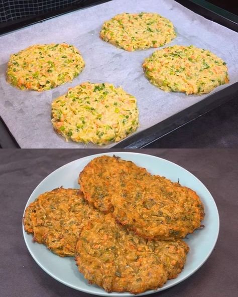 Zucchini Vegetable, Vegetable Fritters, Homemade Chocolate Truffles, Savory Oatmeal, Baked Zucchini, Zucchini Recipe, Fritters Recipe, Bake Zucchini, Cheese Sauce Recipe