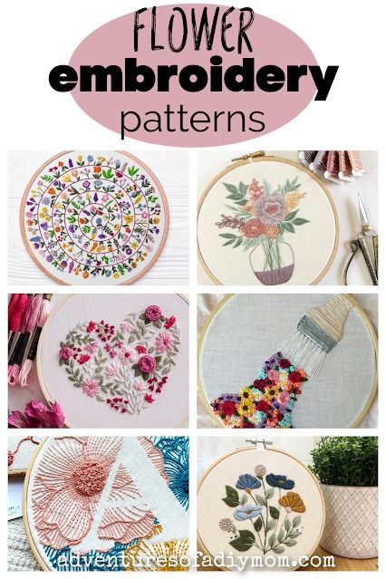 Make floral embroidery art with one of these amazing flower embroidery patterns. Modern Embroidery Flowers, Flower Cat Embroidery, Flower Bouquet Embroidery Free Pattern, Free Mushroom Embroidery Pattern, Embroidery Patterns Vintage Flowers, Easy Floral Embroidery Patterns Free, Flower Bouquet Embroidery Pattern, Crewel Embroidery Patterns Free, Embroidery Flowers How To