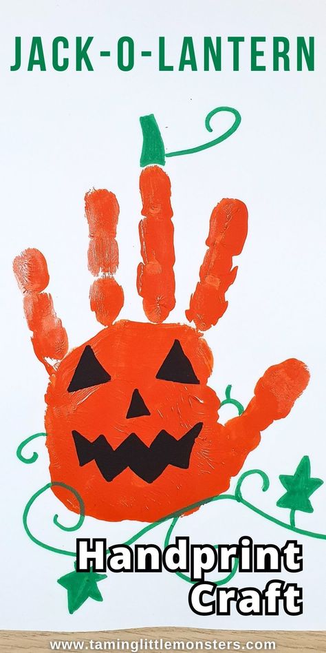 Lantern Crafts For Kids, Halloween Handprint Crafts, Halloween Craft Activities, Nail Art Halloween, Halloween Crafts Preschool, Lantern Craft, Halloween Crafts For Toddlers, October Crafts, Toddler Art Projects