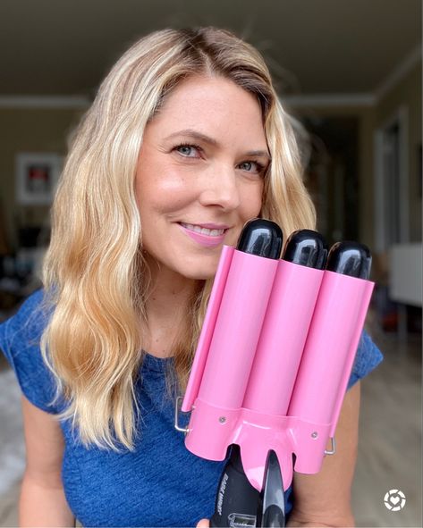 Big Waves Hair, Hair Curler Wand, Hair Tool Set, Hair Crimper, Curling Hair With Wand, Hair Waver, Beach Wave Hair, Curling Iron Hairstyles, Diy Beauty Hacks