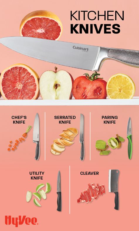 Types Of Kitchen Knives, Butterfly Chicken Breast, Types Of Kitchen, How To Devein Shrimp, Apple Cut, Easy Summer Dinners, Types Of Knives, Summer Recipes Dinner, Fruit Peel