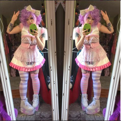 Uchuu Kei, Decora Harajuku, Yru Shoes, Kei Fashion, Yami Kawaii, Just Now, Alt Fashion, J Fashion, Visual Kei