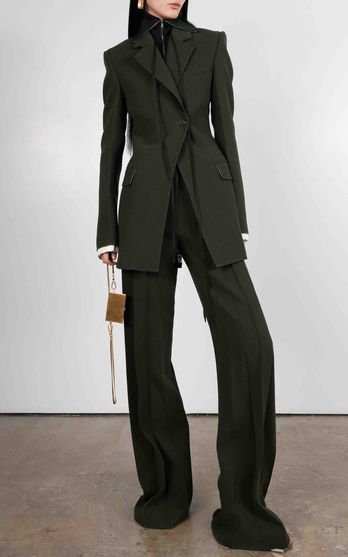 Peter Do Trunkshow | Moda Operandi Peter Do Suit, Peter Do Fashion, Blazer Suit Women, Woman In Suit, Black Wardrobe, Peter Do, Paris Mode, Woman Suit Fashion, Black Suit