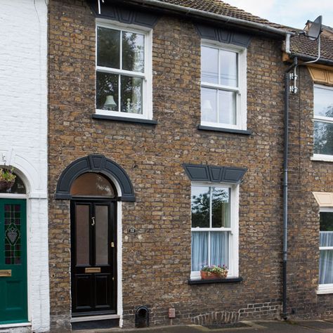 Exterior | Be inspired by this Victorian terrace | House tour | PHOTO GALLERY | Ideal Home | Housetohome.co.uk Victorian Terrace House Interior, Terraced House Exterior, Small Victorian Terrace House, Terrace House Garden, Terraced House Extension, Victorian Terrace Hallway, Terraced House Interior, Small Terraced House, Terrace House Interior