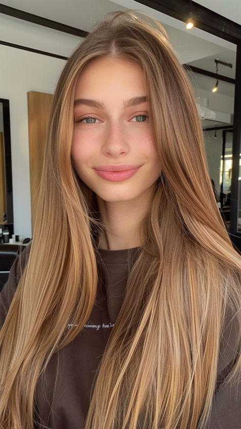 warm caramel balayage honey Light Brown Hair With Highlights Caramel Honey Balayage, Balayage On Copper Hair, Caramel Balayage On Blonde Hair, Caramel Hair Blue Eyes, Honey Bronze Hair, Caramel Blonde With Highlights, Soft Honey Brown Hair, Carmel Honey Hair, Blond Honey Hair