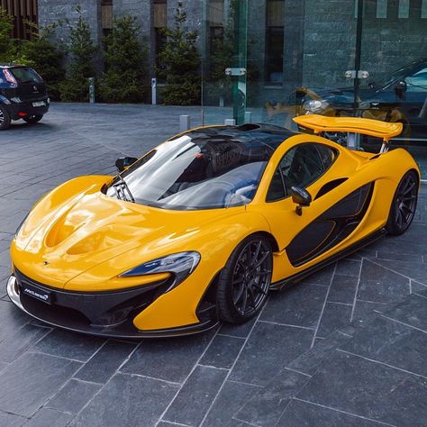 McLaren P1 Mclaren Cars, New Sports Cars, Lamborghini Veneno, Pagani Huayra, Super Sport Cars, Mclaren P1, Lamborghini Cars, Yellow Car, Exotic Sports Cars