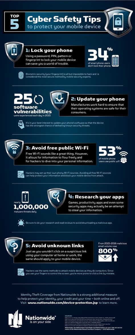 Cybersecurity Infographic, Phone Security, Computer Basic, Ddos Attack, Mobile Security, Computer Knowledge, Computer Security, Computer Basics, Security Tips