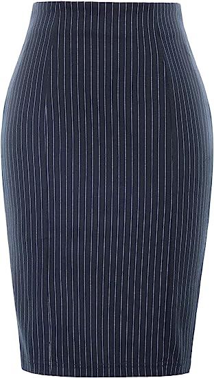 https://amzn.to/3r6u3w6 Navy Pencil Skirt, Irregular Hem, Skirt Fits, Top Fashion Brands, Shop Top, Fashion Brands, Apparel Accessories, Pencil Skirt, Knee Length