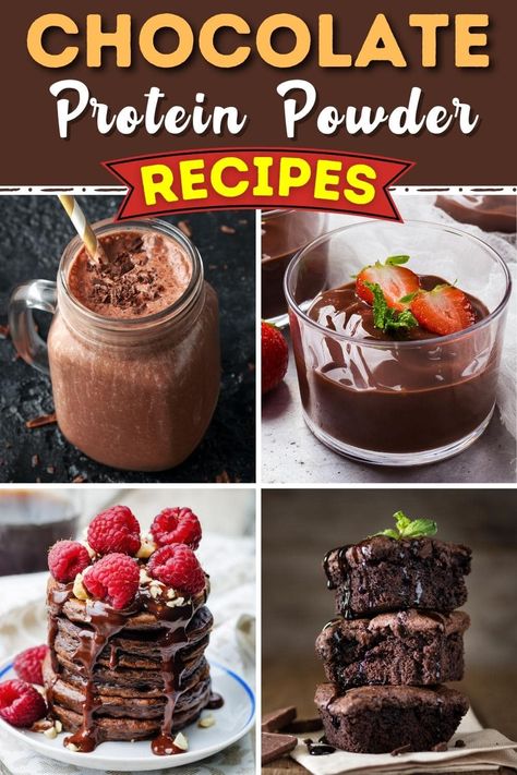 Chocolate Protein Powder Recipes, Chocolate Protein Recipes, Protein Powder Recipe, Bariatric Snacks, Whey Recipes, Best Vegan Protein Powder, Baking With Protein Powder, Whey Protein Recipes, Protein Baking