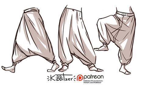 Harem pants -PREVIEW- Sitting On The Floor Reference, On The Floor Reference, Floor Reference, Reference Sheet, Poses References, Arte Inspo, Fashion Design Drawings, Drawing Clothes, Art Poses