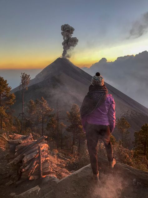 Guatemala Volcano Hiking, Hiking Volcano, Acatenango Volcano, Guatemala Volcano, Pacaya, Eco Lodges, Guatemala Travel, Lake Atitlan, Central America Travel