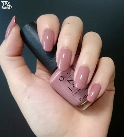 Chic and Trendy OPI Nail Polish Designs - Reny styles #pedicure #pedicure #opi Mauve Nail Polish, Anniversary Nails, Mauve Nails, Opi Nail Colors, Beautiful Nail Polish, Opi Nail Polish, Nail Polish Designs, Opi Nails, Nailed It