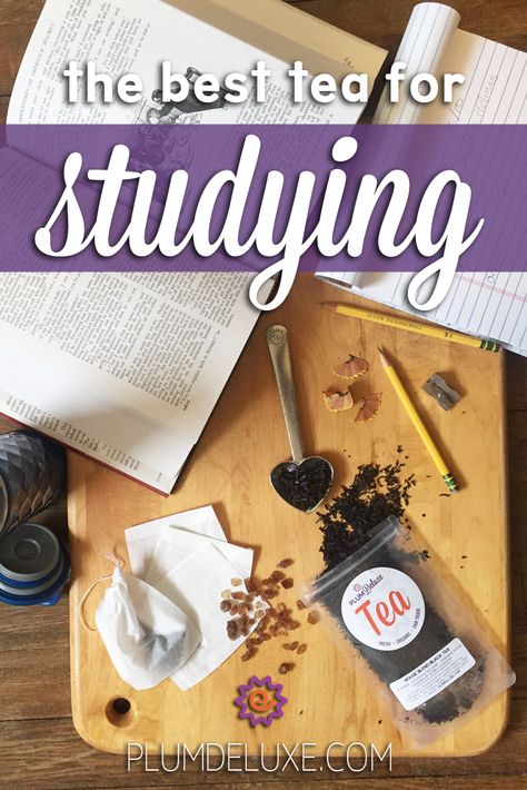 Whatever your study habits look like, you can benefit from fueling your academic exercises with the best tea for studying! #studyhelp #backtoschool #studytips Caffeine In Tea, Kids Juice, Strawberry Guava, Lipton Tea, Sleep Tea, Healthy Lunches For Kids, Stay Awake, Lavender Tea, Study Habits