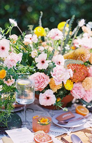 Modern + Boho Fiesta Dinner Party Inspiration - Inspired By This