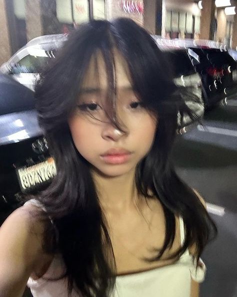 Tomboy Long Hair, Asian Hair Inspo, Amelia Wu, Princess Amelia, Short Hair Tomboy, Y2k Hair, Asian Haircut, Hair Inspiration Long, Girl Haircuts