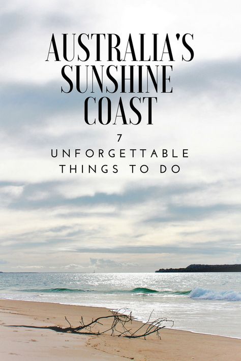 7 unforgettable things to do along Australia's Sunshine Coast #australia #sunshinecoast #simplywander Sunshine Coast Australia, Sand Island, Australia Tourism, Australia Itinerary, Australia Backpacking, Australia Vacation, Australian Beach, Australia Travel Guide, Airlie Beach