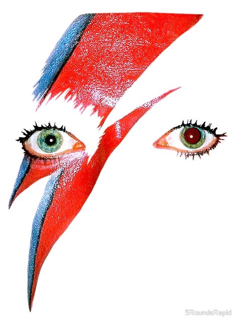 David Bowie Eyes, Bowie Eyes, David Bowie Music, David Bowie Poster, Lightning Art, David Bowie Labyrinth, Rolling Stones Logo, David Bowie Art, Saved Tattoo