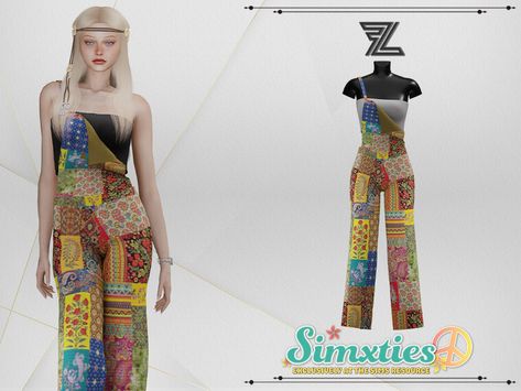 70s Clothes, Sims 4 Cas Mods, Pelo Sims, Free Sims, Artsy Outfit, Sims 4 Dresses, Sims 4 Characters, Sims Four, Los Sims