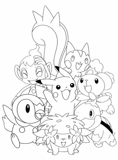 Pokemon Printables, Pokemon Coloring Sheets, Pikachu Coloring Page, Manga Coloring Book, Pokemon Craft, Pokemon Charizard, Paw Patrol Coloring Pages, Pokemon Coloring Pages, Pokemon Coloring