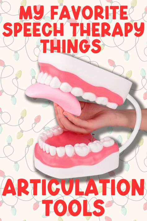 Speech Therapist Gift Ideas- Speech Therapy Mouth Model for Articulation SLP Must Haves! Gifts For Speech Therapist, Gift For Speech Therapist, Must Have Speech Therapy Materials, Books For Speech Therapy, Christmas Speech Therapy, Speech Therapy Memes Humor, Speech Therapist Gift, Dental Teeth, Articulation Activities