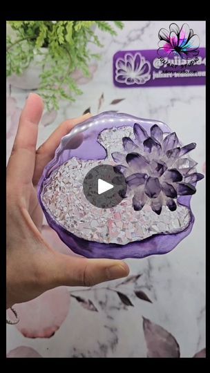 1.6K views · 154 reactions | Good Morning! Here is another new irregular-shaped Druzy Inserts that I am testing. I LOVE these organic shapes that add a very unique touch to any coaster molds. I guess this weekend is dedicated for Insert Molds release ! 😀
.
#satisfyingvideos #satisfying #resinpour #druzy #processvideo #process #tutorialvideo #tutorial #crystals #resincoaster #resinartistofinstagram #moldmaker #resinmold #siliconemold #epoxyresin #epoxyart #shine #amethyst #resininspiration #resinideas | J u l i A r t  S t u d i o | Jada Facer · Dreams Unique Resin Molds, Resin Flower Mold, Resin Molds Drawer Pulls, Resin Bowl Molds, Jada Facer, Crystal Molds For Resin, Resin Pour, Mold Release, Resin Craft