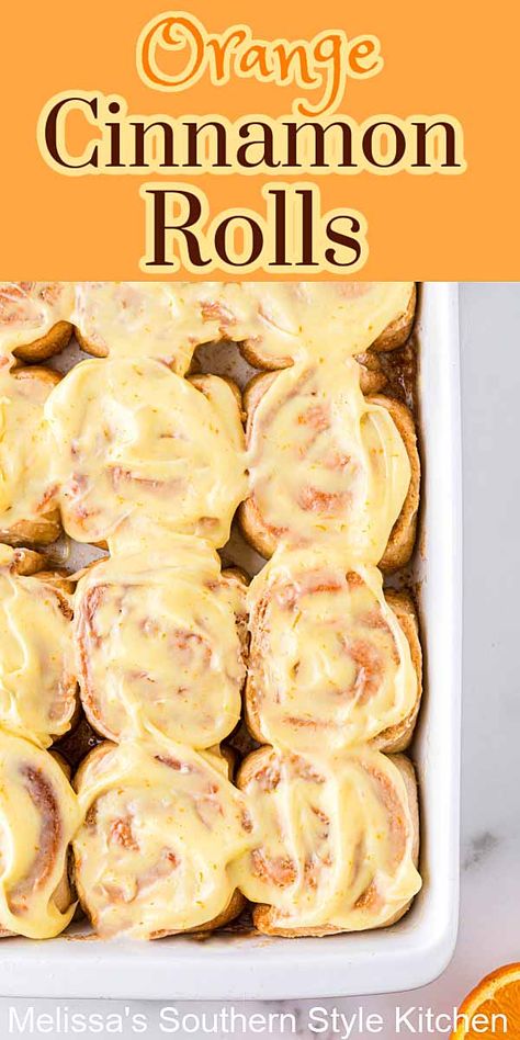 Orange Cream Cheese Icing, Orange Cream Cheese Frosting, Orange Cinnamon Rolls, Cinnamon Roll Frosting, Holiday Brunch Recipes, Orange Sweet Rolls, Pecan Cinnamon Rolls, Cinnamon Roll Icing, Cinnabon Cinnamon Rolls