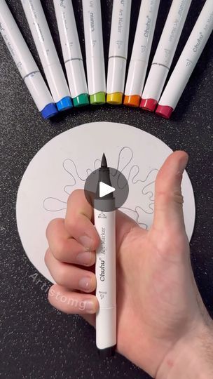 Drawing With Alcohol Markers Easy, Easy Marker Drawings For Beginners, Alcohol Marker Drawings Easy Ideas, Cool Alcohol Marker Drawings, Cool Sharpie Drawings, Coloring With Alcohol Markers, Drawing Ideas With Markers Easy, Marker Drawing Ideas Creative, Drawing Ideas With Alcohol Markers