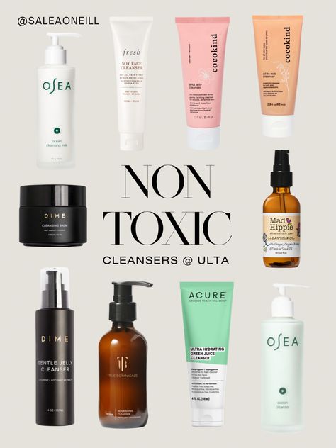 natural skincare, non toxic beauty, clean beauty, ulta finds, skincare, non toxic beauty, clean skincare Clean Ingredients Skincare, Best Clean Skincare, Non Toxic Face Products, Clean Beauty Products Skin Care, Non Toxic Moisturizer, Best Skincare For Textured Skin, Clean Skin Care Products, Non Toxic Face Moisturizer, Non Toxic Face Wash