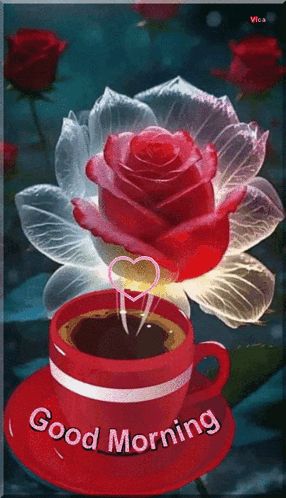 Happy Wednesday Pictures, Good Morning Rose Images, Good Morning Wishes Gif, Morning Status, Good Morning Flowers Rose, Good Morning Coffee Gif, Good Morning Roses, Good Morning Animation, Romantic Status