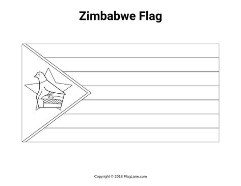 Free printable Zimbabwe flag coloring page. Download it at https://flaglane.com/coloring-page/zimbabwean-flag/ Zimbabwean Flag, Kindergarten Classroom Themes, Zimbabwe Flag, Flag Images, Flag Printable, Flag Template, Flag Crafts, Pretty Manicures, World Thinking Day